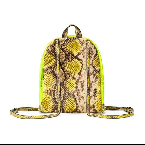 VICTORIA'S SECRET Neon Python Small Backpack - Picture 3 of 3